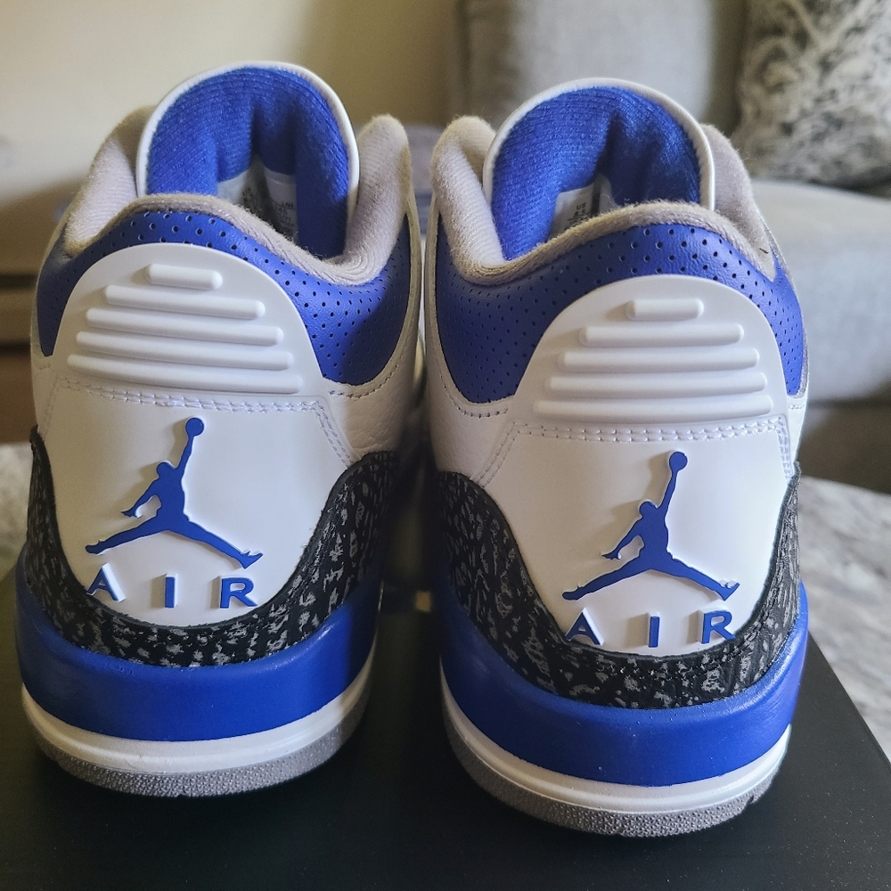 Air Jordan Retro 3 "Racer Blue" - Picture 6 of 7